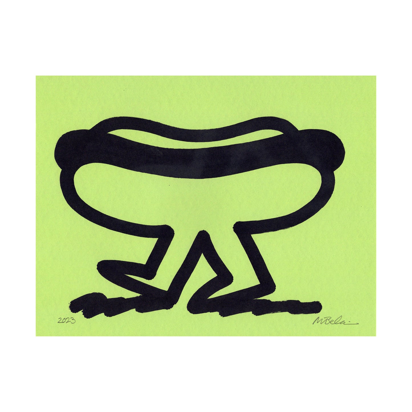 Dessin original de hot-dog