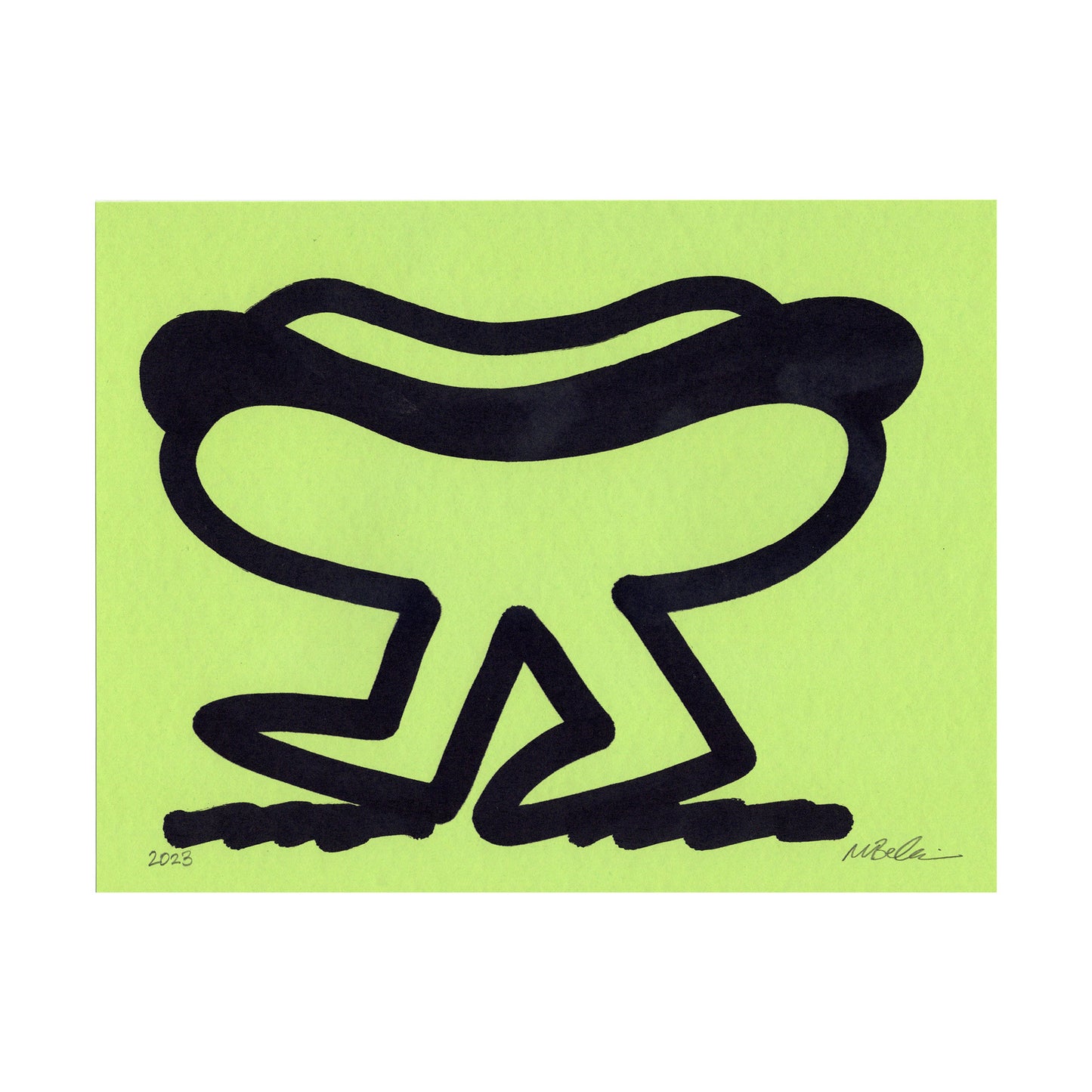 Dessin original de hot-dog