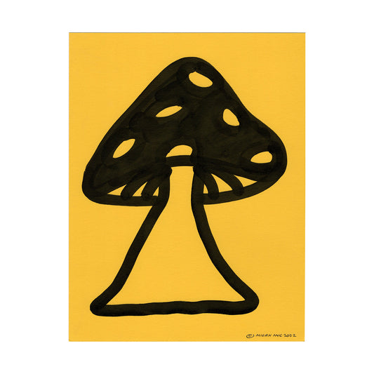 Mushroom Original Drawing (02)