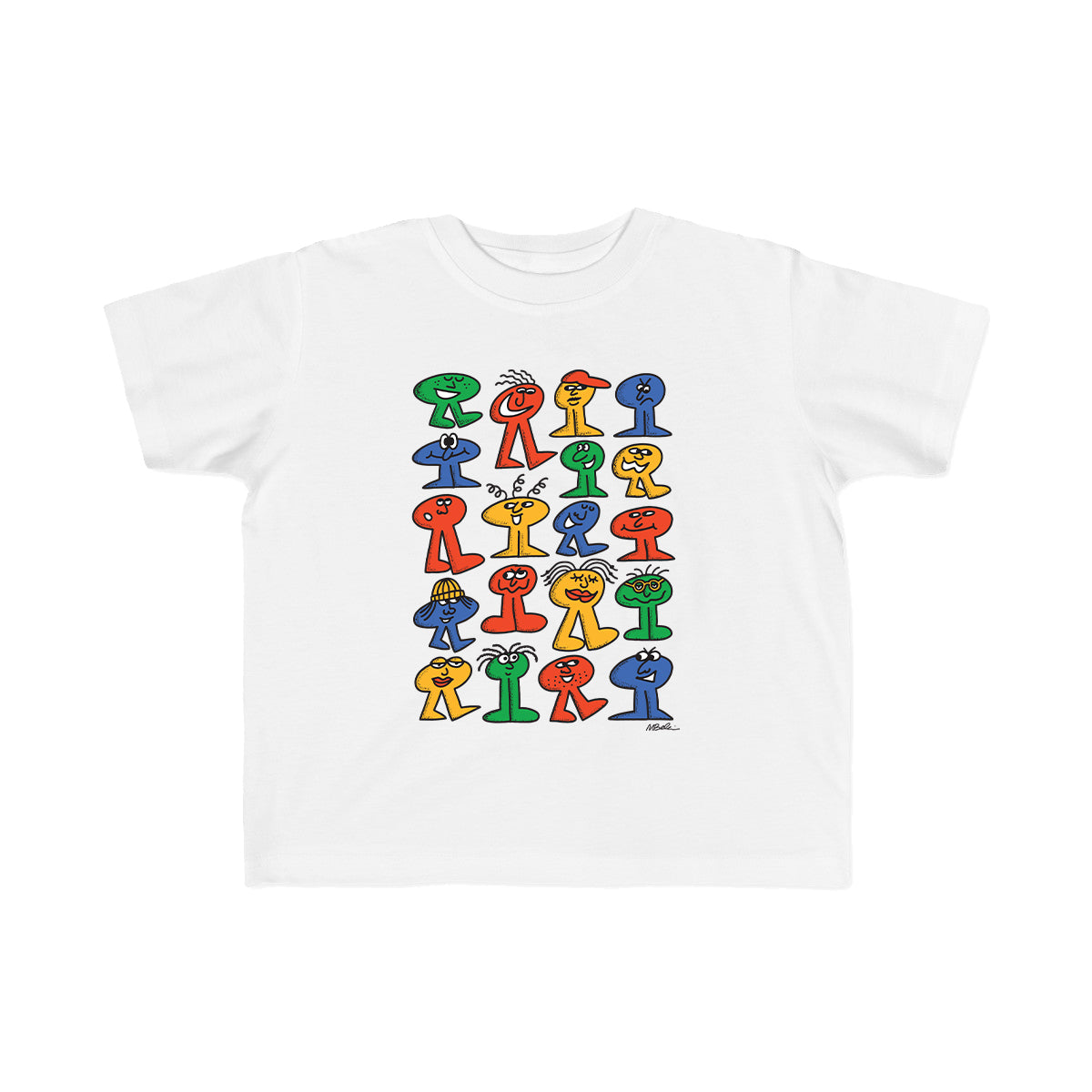 Doodle Heads Toddler T-Shirt