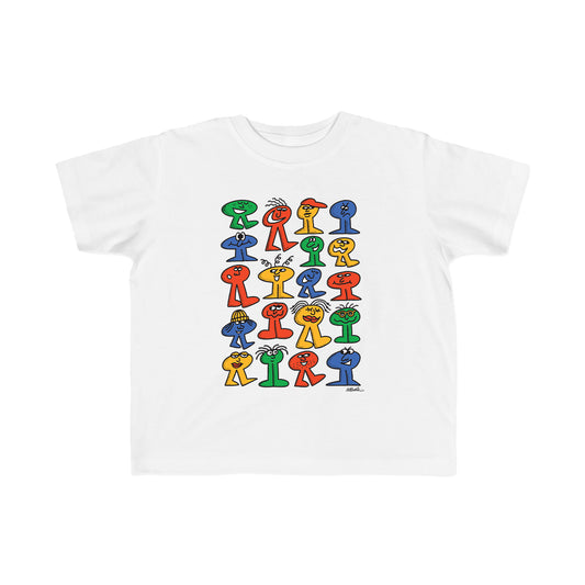 Doodle Heads Toddler T-Shirt